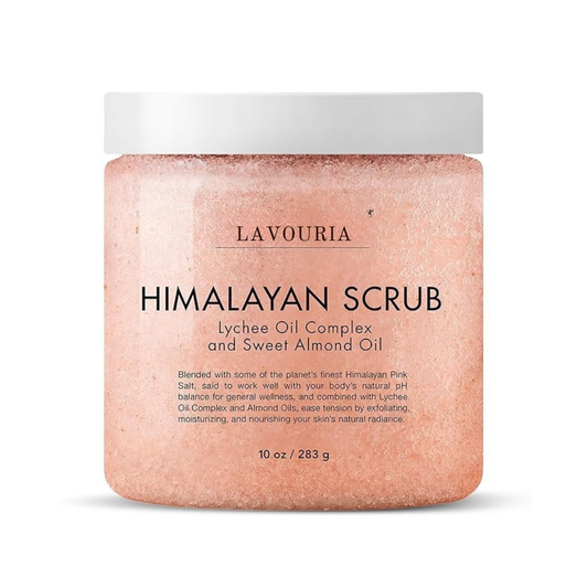Himalayan Salt & Rose Oil Exfoliating Body Scrub